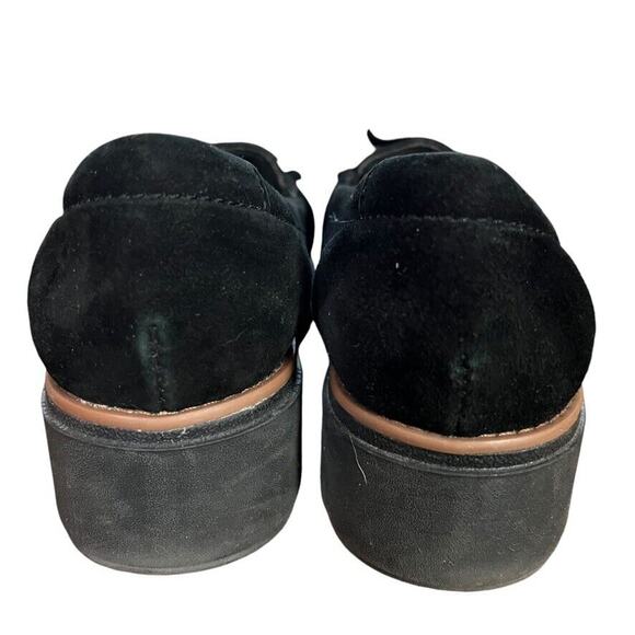 Clarks Black Loafers with Tassels and Platform Sole - Picture 11 of 16